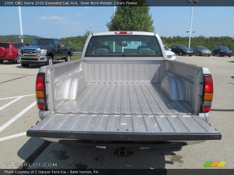 Silver Birch Metallic / Dark Pewter 2005 GMC Sierra 1500 Extended Cab 4x4