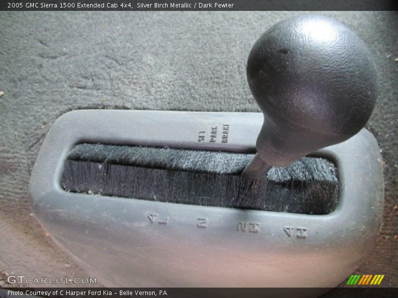 Silver Birch Metallic / Dark Pewter 2005 GMC Sierra 1500 Extended Cab 4x4