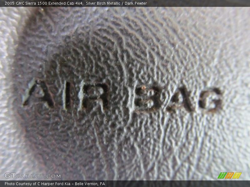 Silver Birch Metallic / Dark Pewter 2005 GMC Sierra 1500 Extended Cab 4x4
