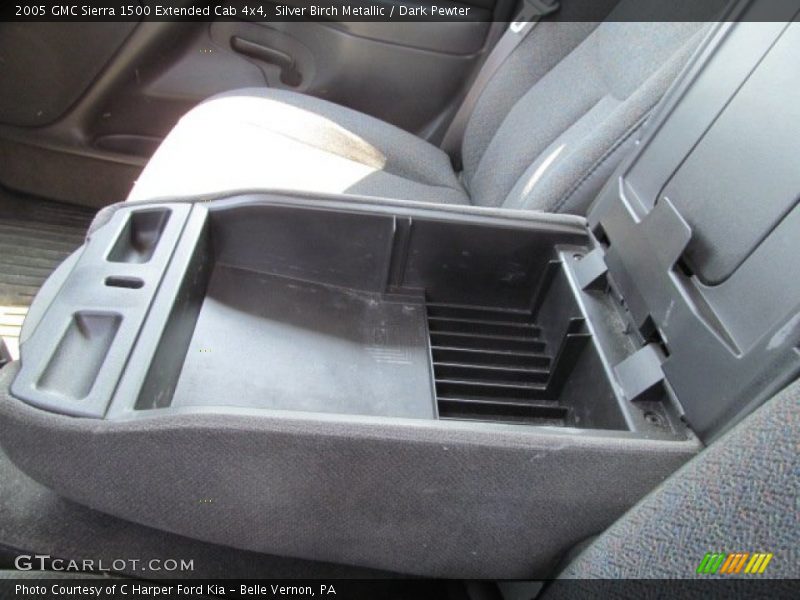 Silver Birch Metallic / Dark Pewter 2005 GMC Sierra 1500 Extended Cab 4x4