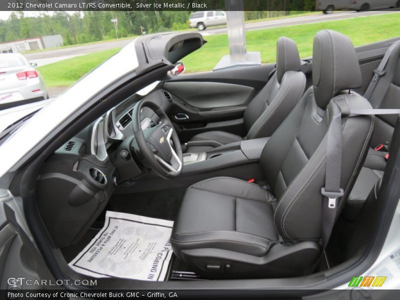  2012 Camaro LT/RS Convertible Black Interior