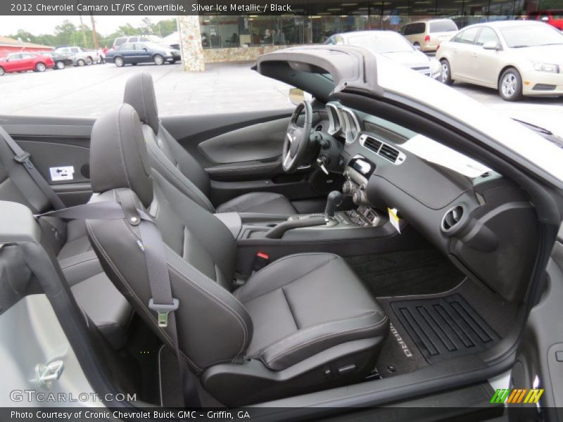  2012 Camaro LT/RS Convertible Black Interior