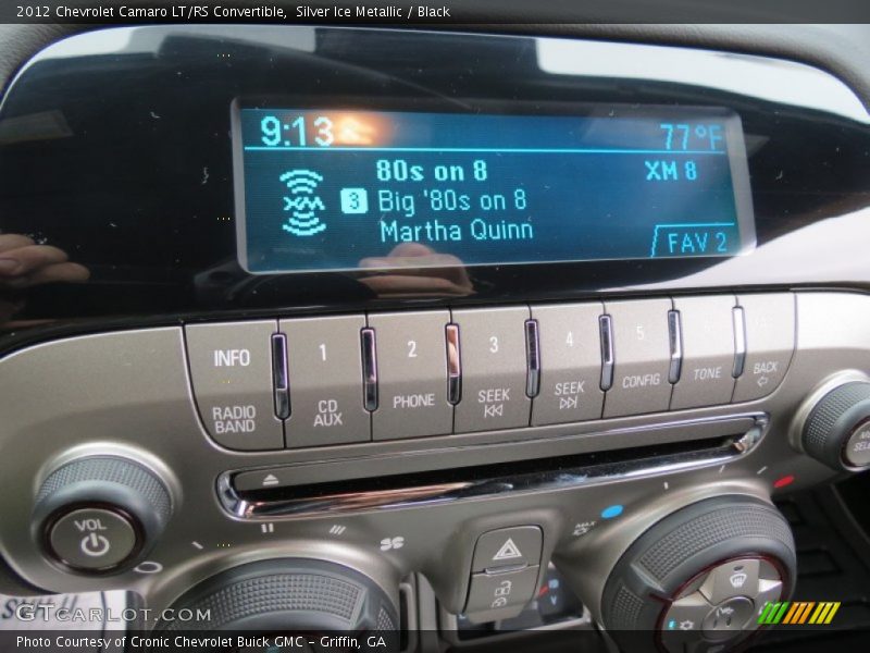 Audio System of 2012 Camaro LT/RS Convertible