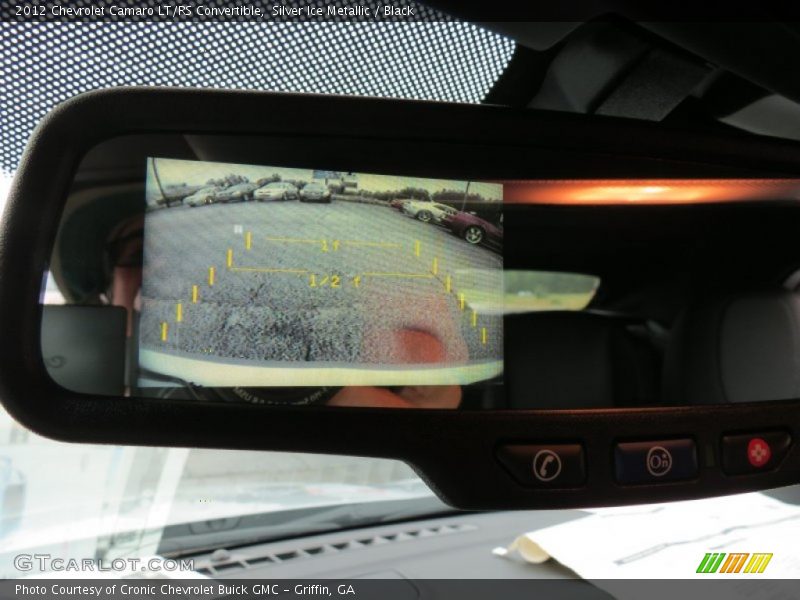 Silver Ice Metallic / Black 2012 Chevrolet Camaro LT/RS Convertible