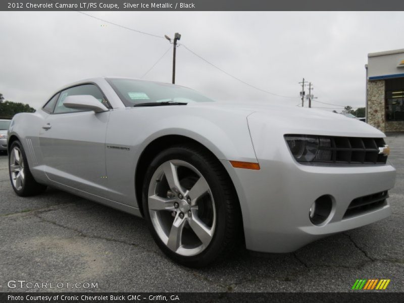 Silver Ice Metallic / Black 2012 Chevrolet Camaro LT/RS Coupe