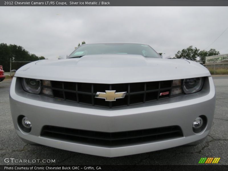 Silver Ice Metallic / Black 2012 Chevrolet Camaro LT/RS Coupe