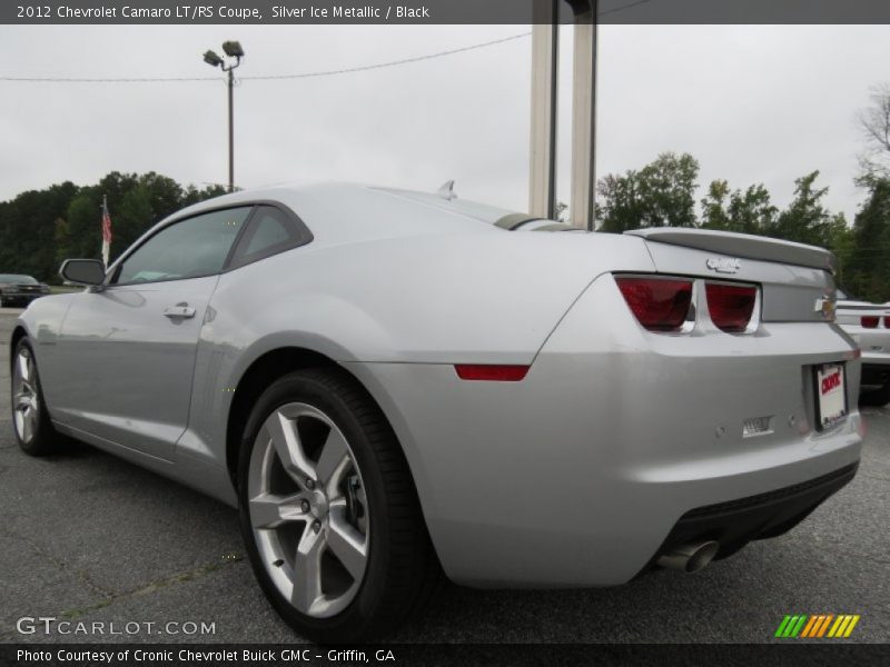 Silver Ice Metallic / Black 2012 Chevrolet Camaro LT/RS Coupe