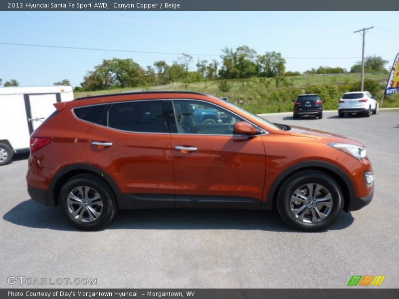  2013 Santa Fe Sport AWD Canyon Copper