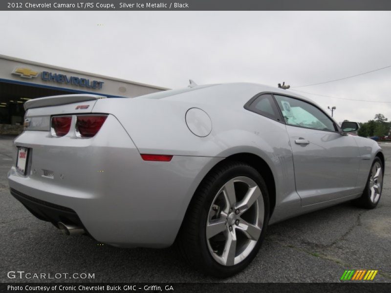 Silver Ice Metallic / Black 2012 Chevrolet Camaro LT/RS Coupe