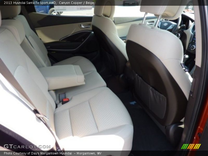  2013 Santa Fe Sport AWD Beige Interior