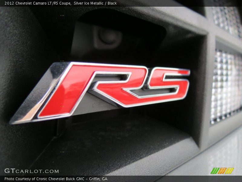 Silver Ice Metallic / Black 2012 Chevrolet Camaro LT/RS Coupe
