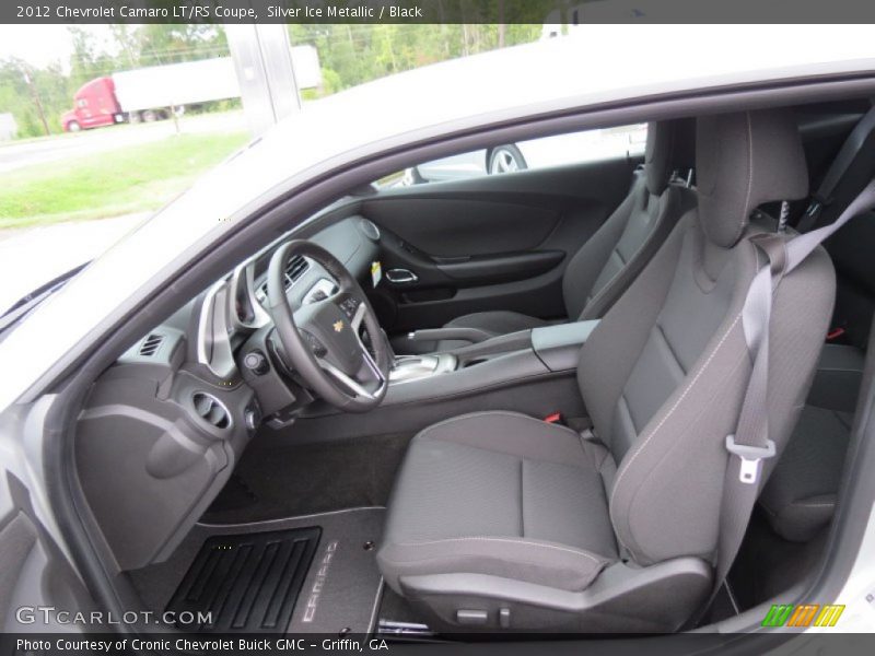 Silver Ice Metallic / Black 2012 Chevrolet Camaro LT/RS Coupe