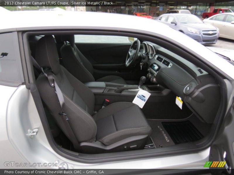 Silver Ice Metallic / Black 2012 Chevrolet Camaro LT/RS Coupe