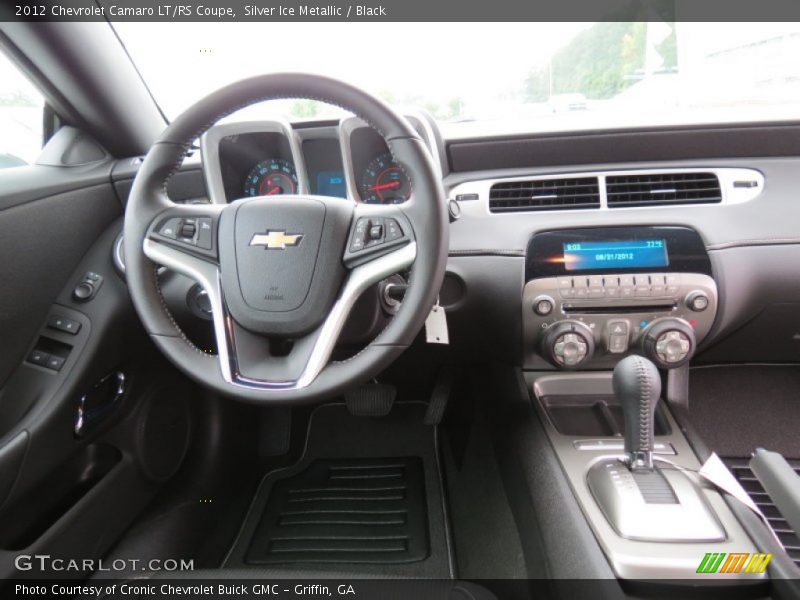 Silver Ice Metallic / Black 2012 Chevrolet Camaro LT/RS Coupe
