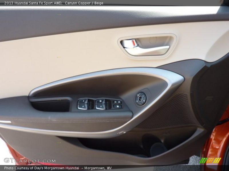 Door Panel of 2013 Santa Fe Sport AWD