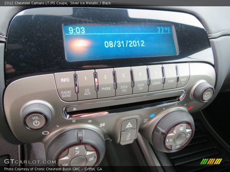 Silver Ice Metallic / Black 2012 Chevrolet Camaro LT/RS Coupe