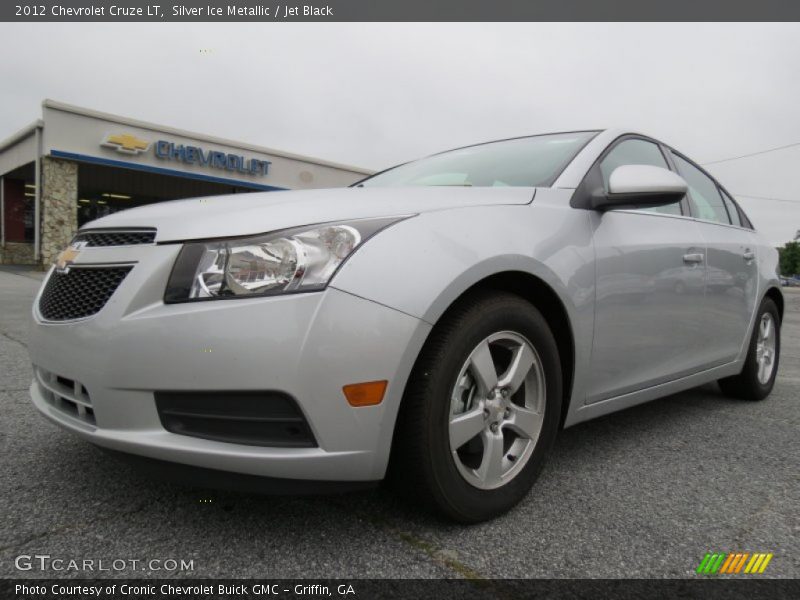 Silver Ice Metallic / Jet Black 2012 Chevrolet Cruze LT