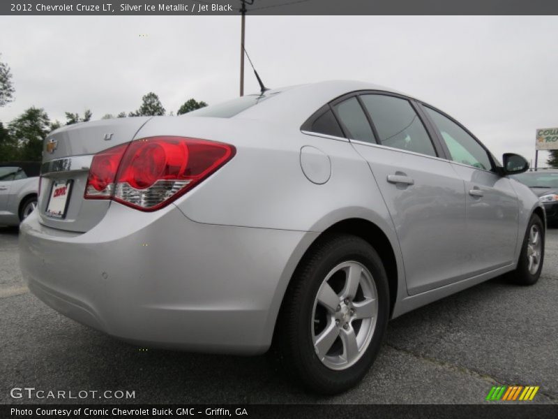Silver Ice Metallic / Jet Black 2012 Chevrolet Cruze LT