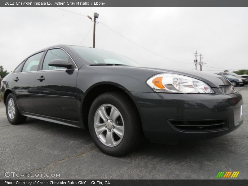 Ashen Gray Metallic / Ebony 2012 Chevrolet Impala LS