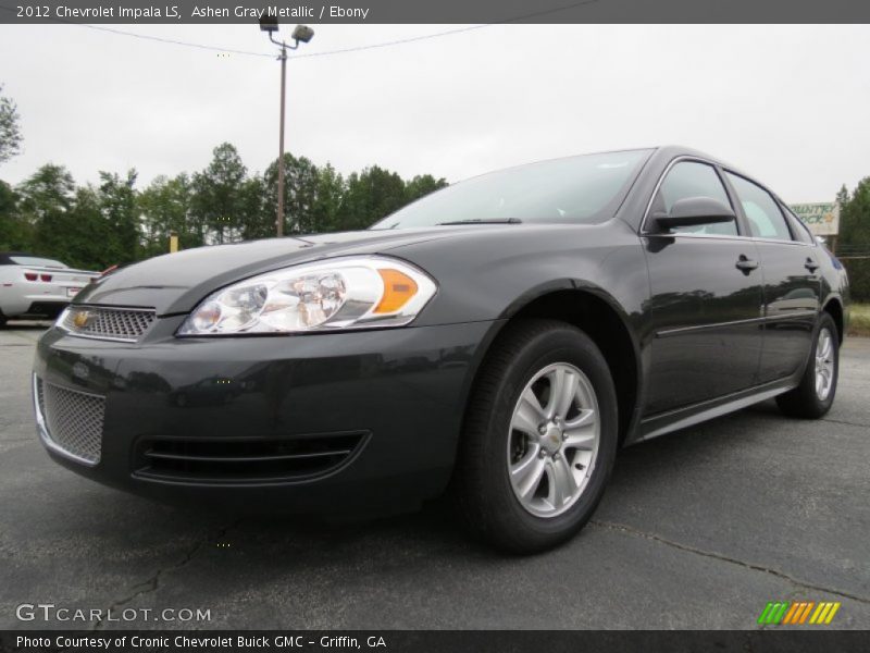 Ashen Gray Metallic / Ebony 2012 Chevrolet Impala LS