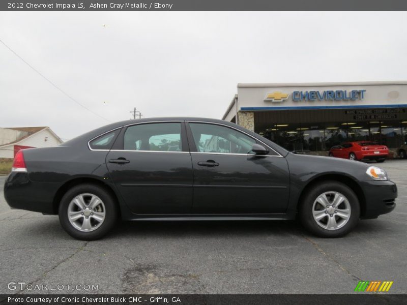 Ashen Gray Metallic / Ebony 2012 Chevrolet Impala LS