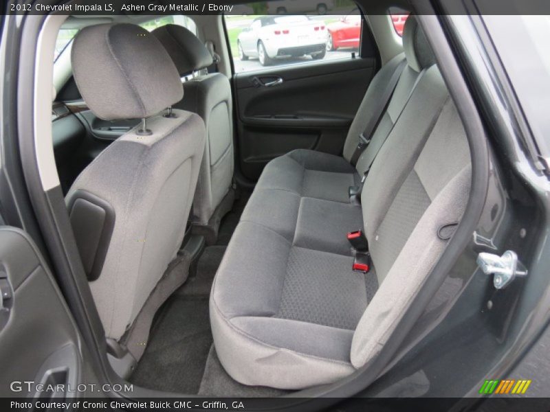 Ashen Gray Metallic / Ebony 2012 Chevrolet Impala LS