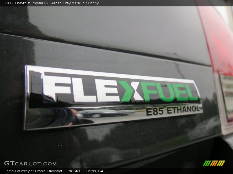 Ashen Gray Metallic / Ebony 2012 Chevrolet Impala LS