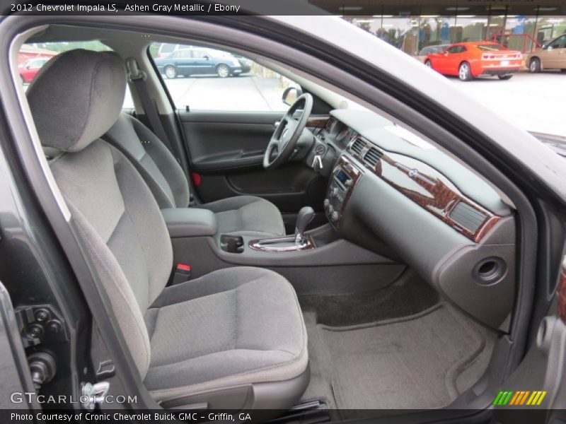 Ashen Gray Metallic / Ebony 2012 Chevrolet Impala LS