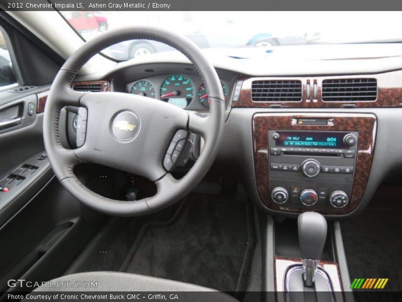 Ashen Gray Metallic / Ebony 2012 Chevrolet Impala LS