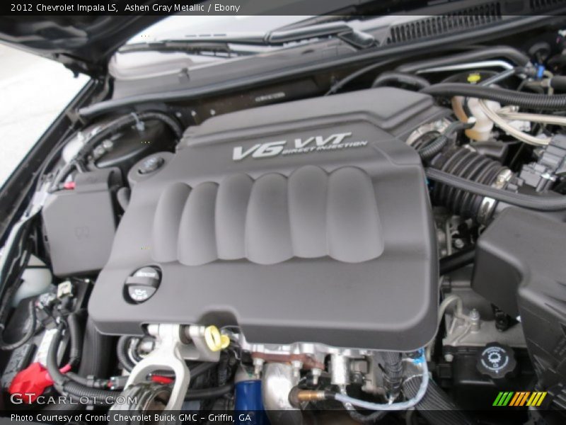 Ashen Gray Metallic / Ebony 2012 Chevrolet Impala LS
