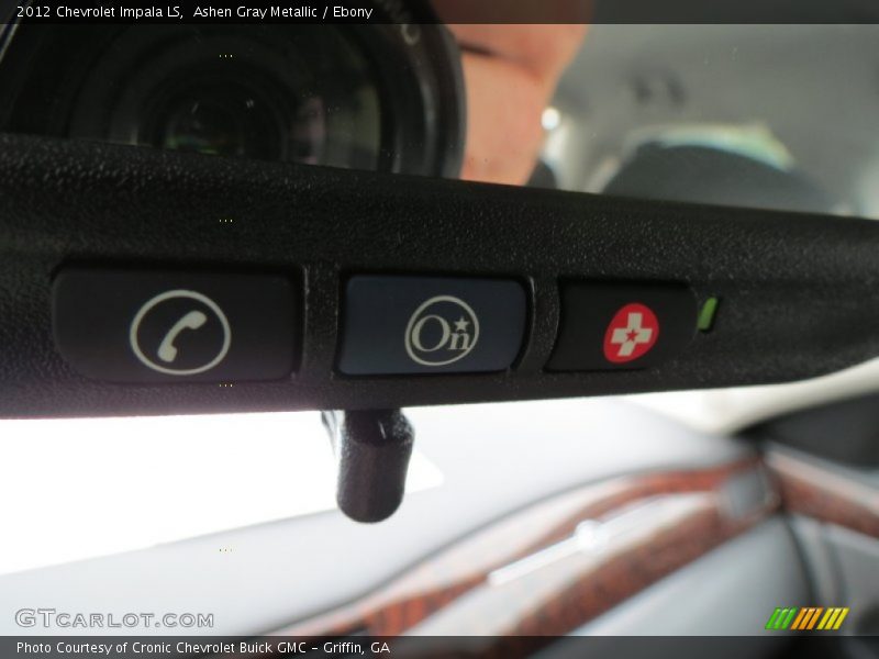 Ashen Gray Metallic / Ebony 2012 Chevrolet Impala LS