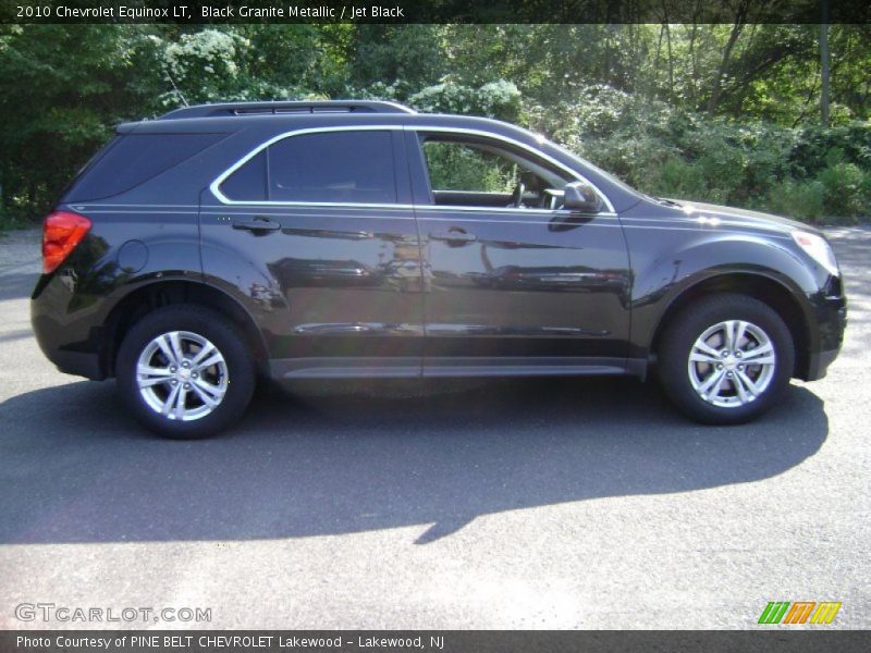 Black Granite Metallic / Jet Black 2010 Chevrolet Equinox LT