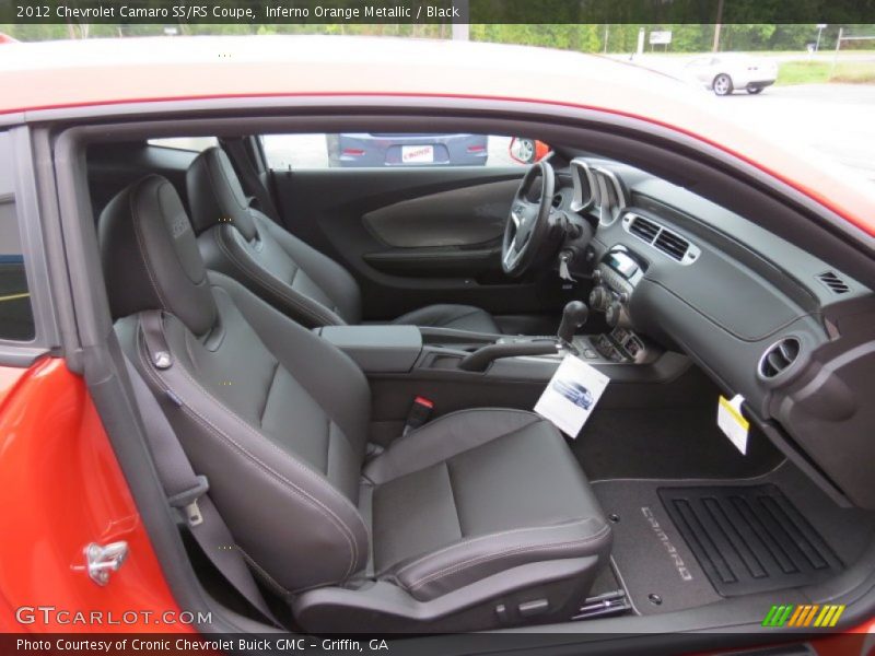 Front Seat of 2012 Camaro SS/RS Coupe