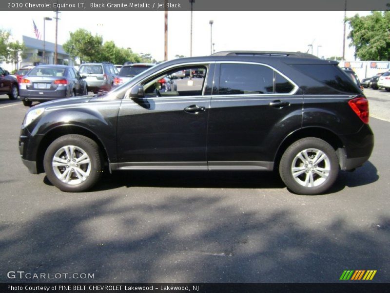 Black Granite Metallic / Jet Black 2010 Chevrolet Equinox LT