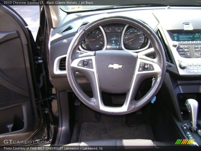 Black Granite Metallic / Jet Black 2010 Chevrolet Equinox LT