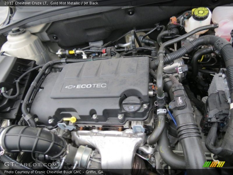 Gold Mist Metallic / Jet Black 2012 Chevrolet Cruze LT