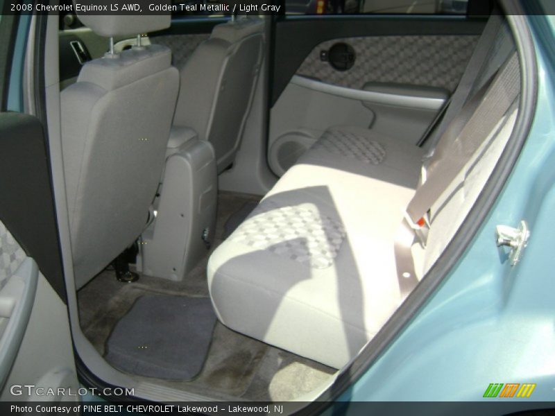 Golden Teal Metallic / Light Gray 2008 Chevrolet Equinox LS AWD