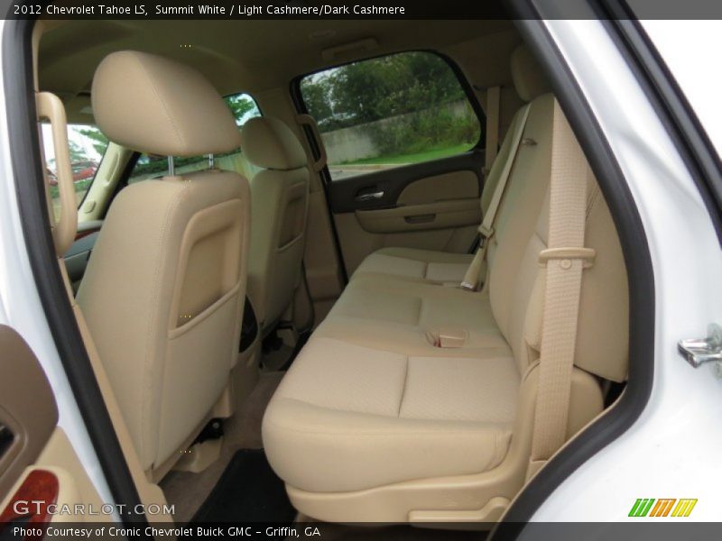 Summit White / Light Cashmere/Dark Cashmere 2012 Chevrolet Tahoe LS