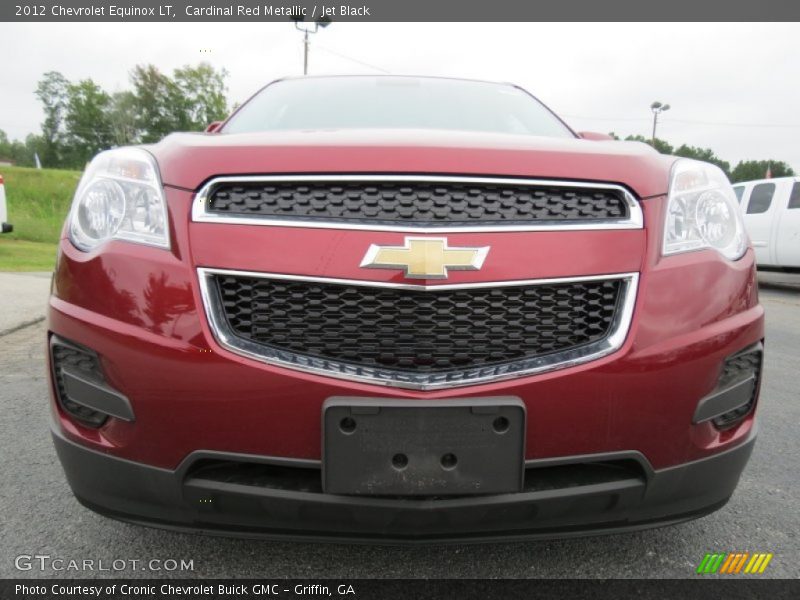 Cardinal Red Metallic / Jet Black 2012 Chevrolet Equinox LT