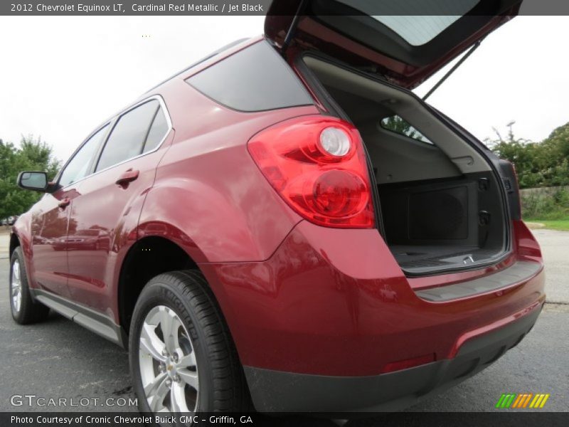 Cardinal Red Metallic / Jet Black 2012 Chevrolet Equinox LT