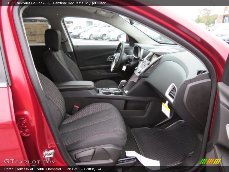 Cardinal Red Metallic / Jet Black 2012 Chevrolet Equinox LT