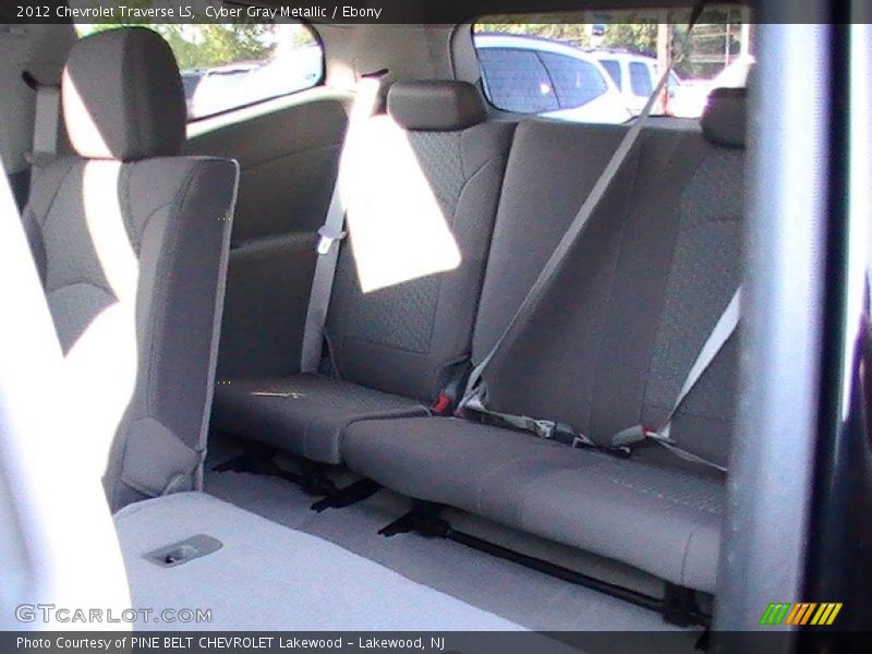 Cyber Gray Metallic / Ebony 2012 Chevrolet Traverse LS