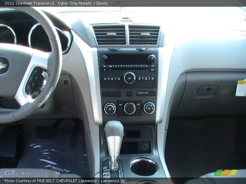 Cyber Gray Metallic / Ebony 2012 Chevrolet Traverse LS