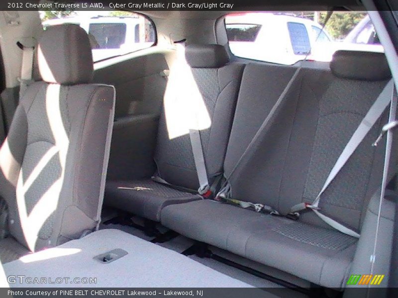 Cyber Gray Metallic / Dark Gray/Light Gray 2012 Chevrolet Traverse LS AWD