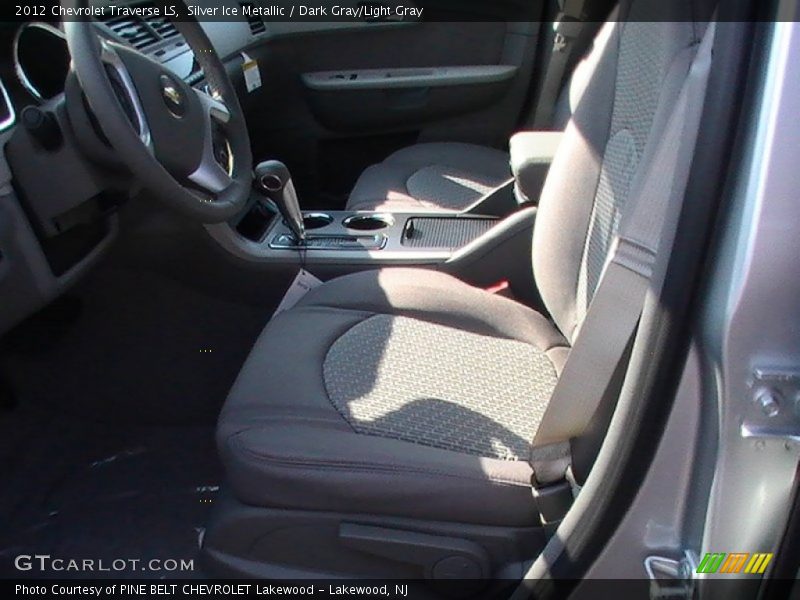 Silver Ice Metallic / Dark Gray/Light Gray 2012 Chevrolet Traverse LS