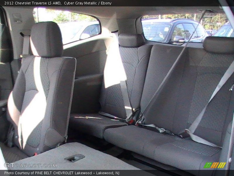 Cyber Gray Metallic / Ebony 2012 Chevrolet Traverse LS AWD