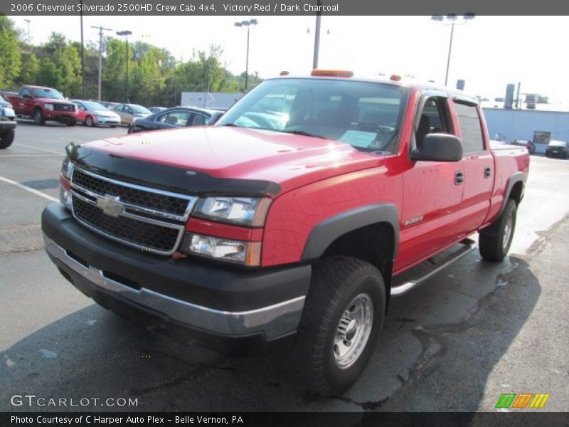 Victory Red / Dark Charcoal 2006 Chevrolet Silverado 2500HD Crew Cab 4x4