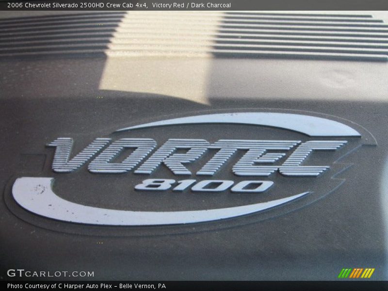 Victory Red / Dark Charcoal 2006 Chevrolet Silverado 2500HD Crew Cab 4x4