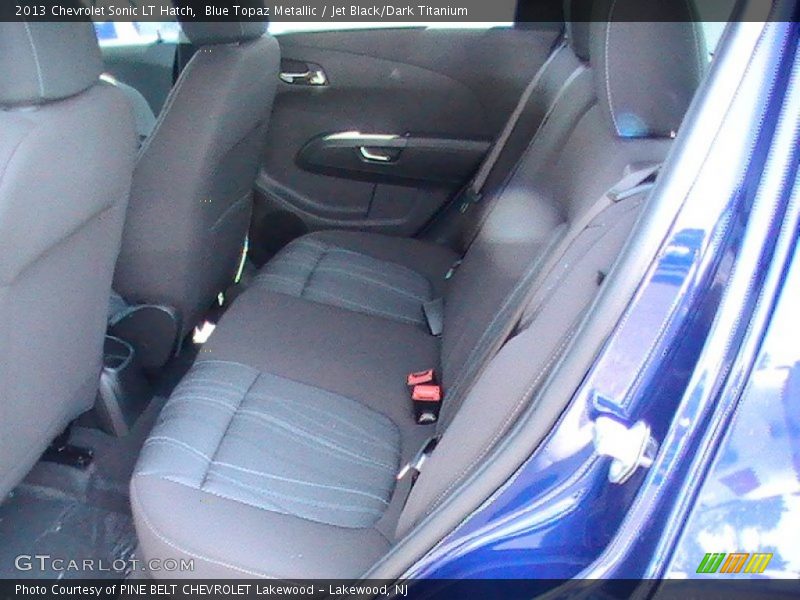 Rear Seat of 2013 Sonic LT Hatch
