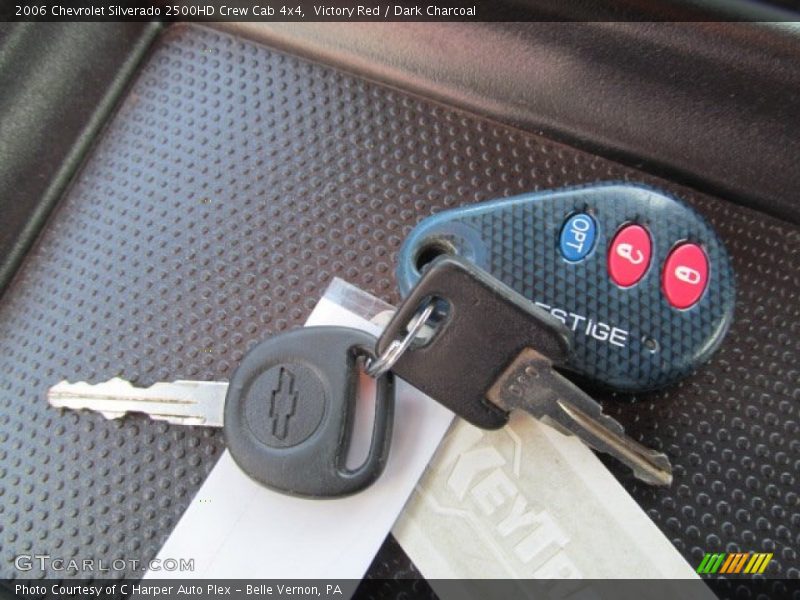 Keys of 2006 Silverado 2500HD Crew Cab 4x4